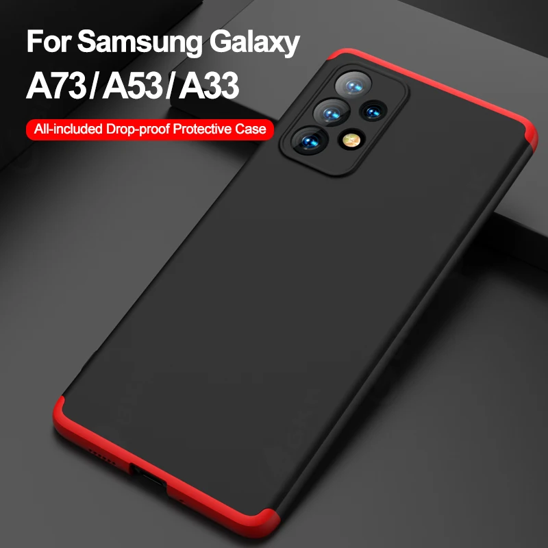 

GKK Armor Shockproof Protection Case Cover For Samsung Galaxy A73 A53 A33 Plastic Matte Hard Cover For Samsung A33 A53 A73 Case