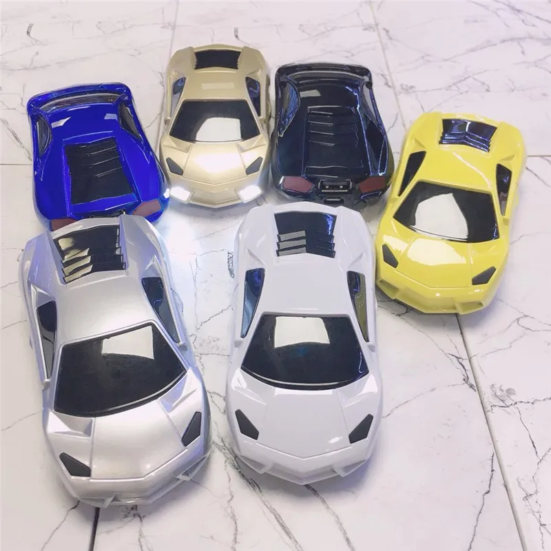 

4000mAh power bank Personality creative sports car charging treasure car model mobile Phone charger Case power supply powerbank