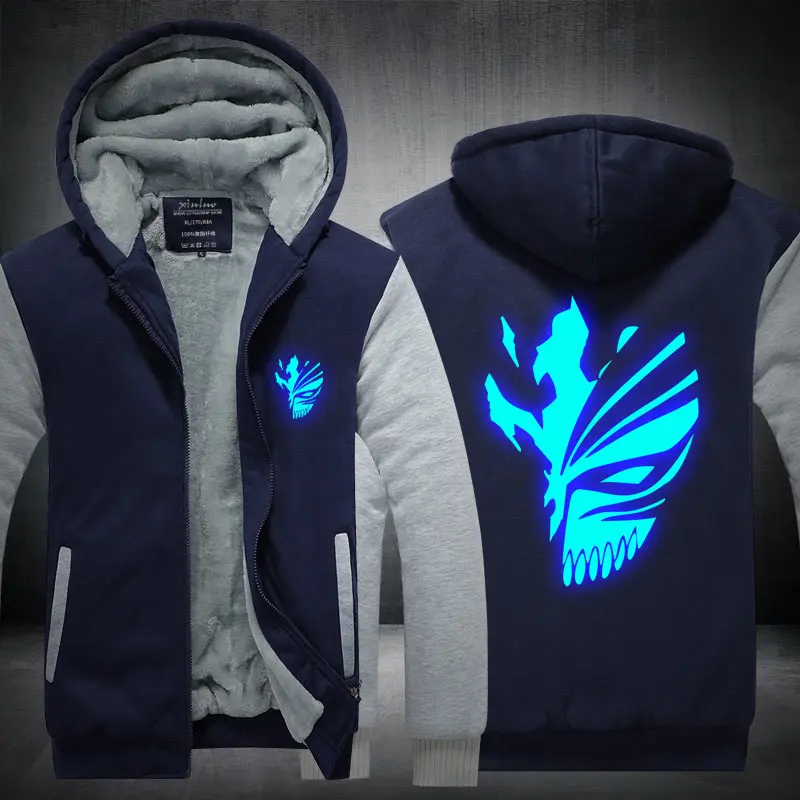 Bleach Customs 3D Zipper Hoodies Women/Men Fashion Long Sleeve Hooded Sweatshirt Cosplay Harajuku Casual Streetwear Clothes
