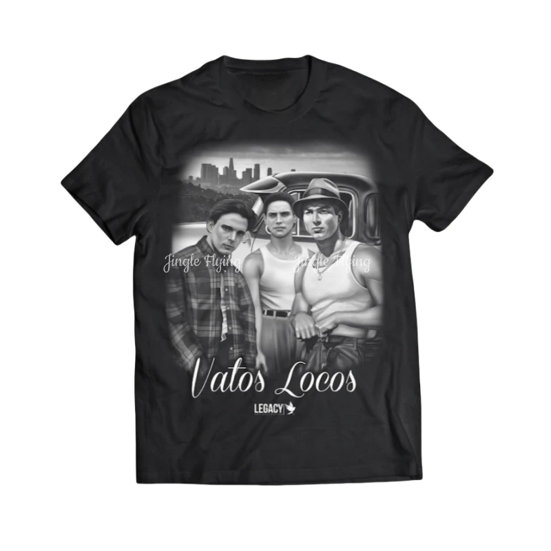 Футболка Blood In Out Vatos Locos унисекс мягкая дышащая