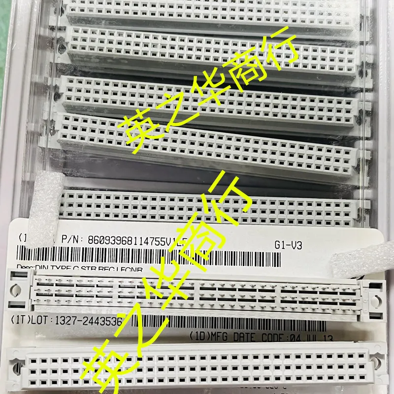 10 шт. Оригинальный Новый 86093968114755V1LF 2,54 мм шаг-3 ряда 96 контактов разъемы обратной плоскости