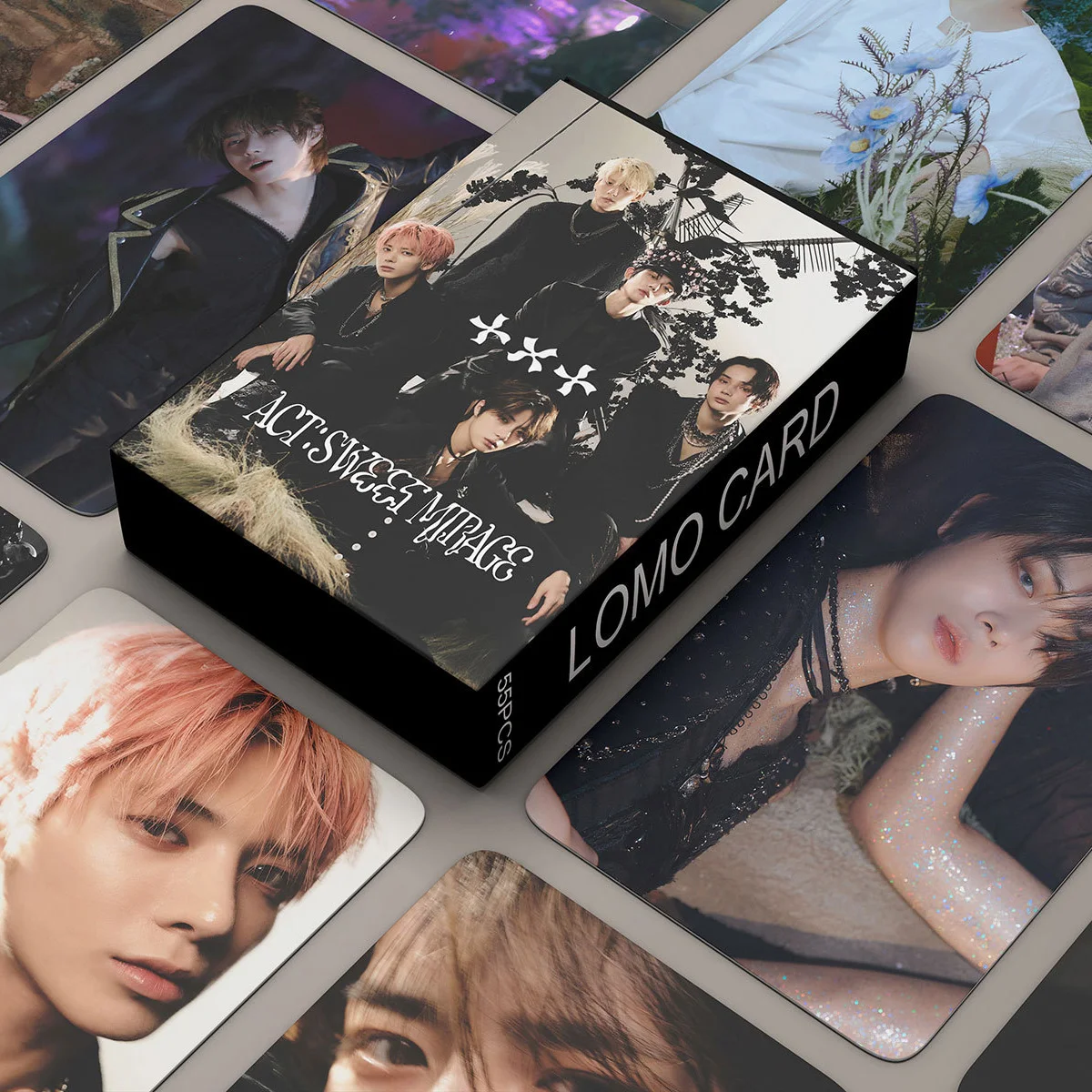 

55PCS Kpop Photocards TXT SWEET Temptation FREEZE Album LOMO Card BEOMGYU SOOBIN YEONJUN TAEHYUN Lomocards Kpop Accessories