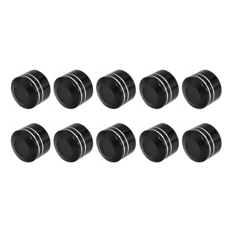 

10Pcs Motorcycle Head Bolt Cover Schrauben Motor Topper Screw Caps for Twin Cam Softail Touring FLH