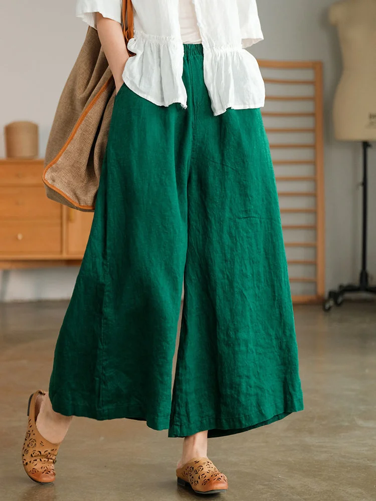 

Women's Summer Nine-point Wide-leg Pants New In Loose Casual Oversized SweatpantsVintage Korean Fashion Woman Clothing