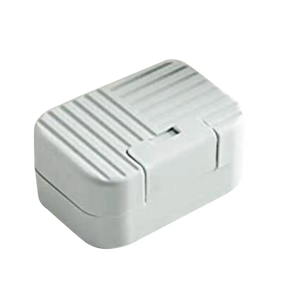 Soap Dish Travel Soap Box Soap Container Travel Gift Toilet Storage Box Waterproof Soap Box Stripe Storage Rack