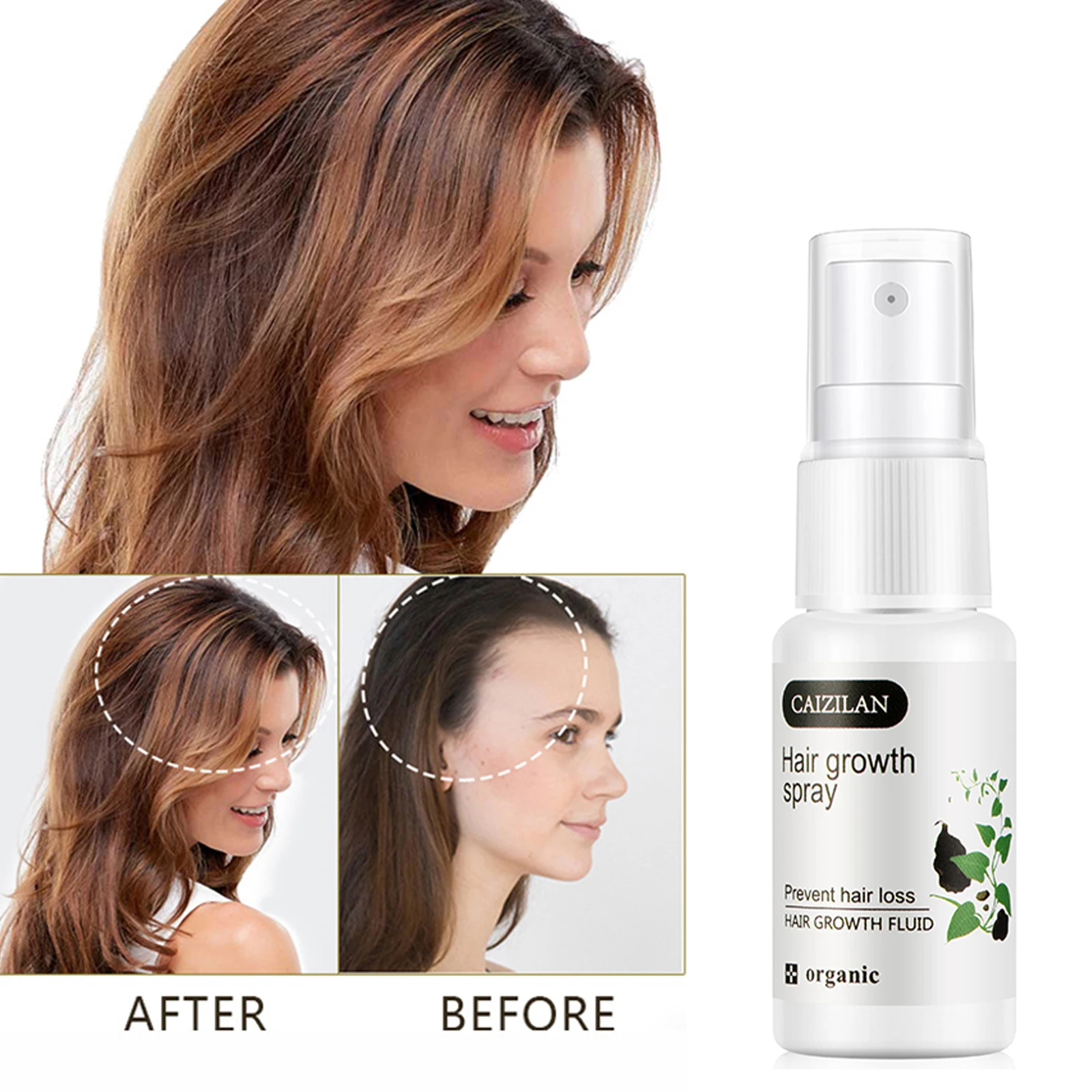 

Hair Growth Spray Serum Anti Hair Loss Products Fast Grow Prevent Hair Dry Frizzy Men Women Damaged Thinning Hair Repair Care