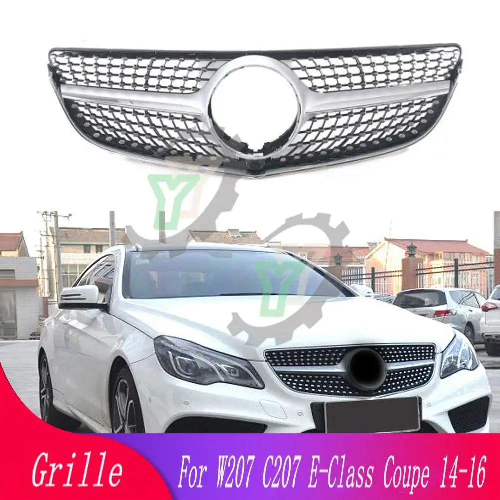 GT Алмазный передний бампер решетка гриль для Mercedes Ben E Class Coupe W207 C207 E200 E320 E350 E400 Sport