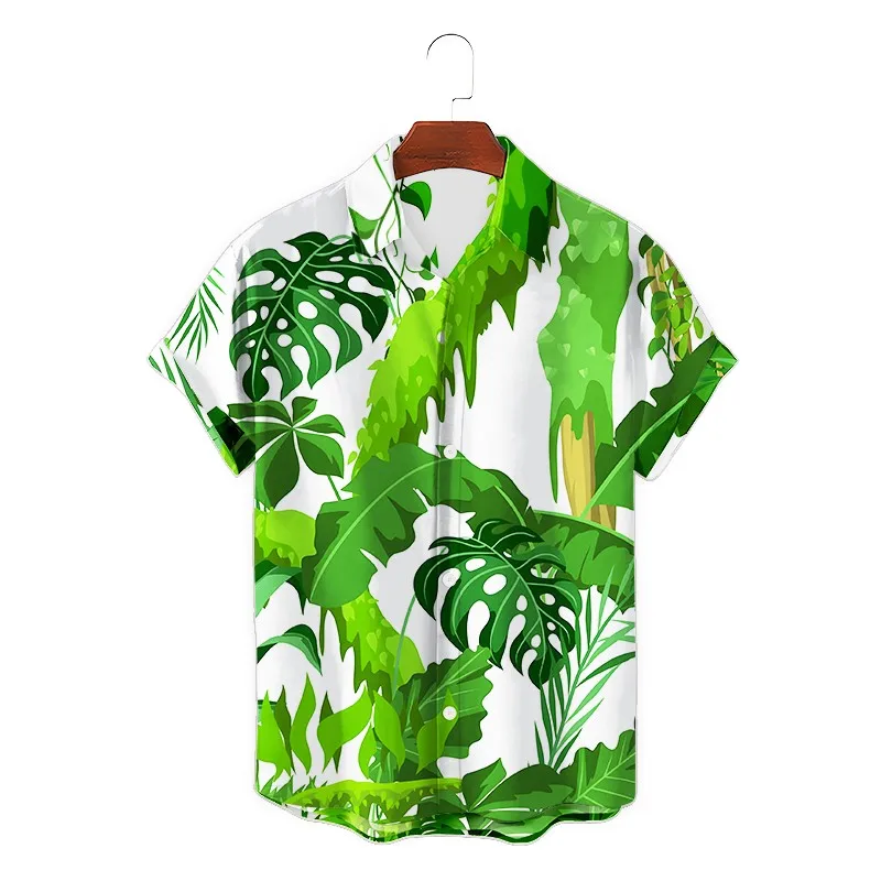 

Гавайская Мужская рубашка с 3D принтом, короткий рукав, топ, гавайский пляжный бар, мужская летняя рубашка для отпуска + брюки, комплект