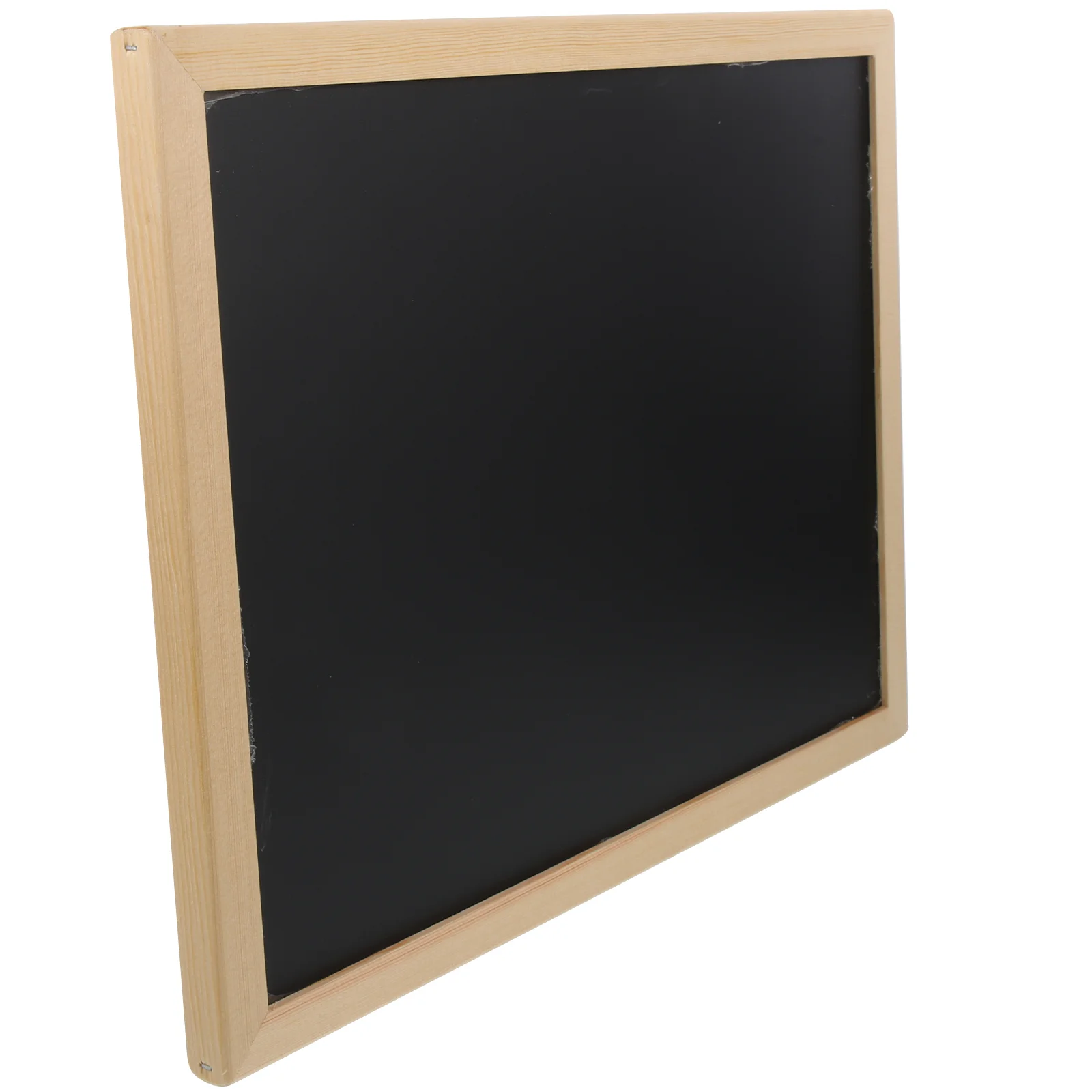 

Display Board Chalkboards Labels Multi-function Message Sign Black Wedding Decor Miniature Pine Wood Decorative Child Easel