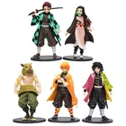 Фигурка из аниме рассекающий демонов, экшн-фигурка Kimetsu No Yaiba Kamado Tanjirou Nezuko Zenitsu Inosuke, ПВХ Модель, игрушки