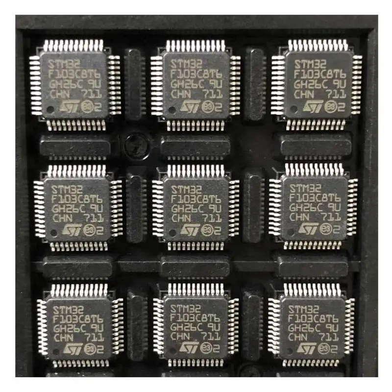 

10PCS/LOT STM32F103C8T6 Original New100% Quality 32F103 IC MCU 32BIT 64KB FLASH LQFP-48 New In Stock Chip