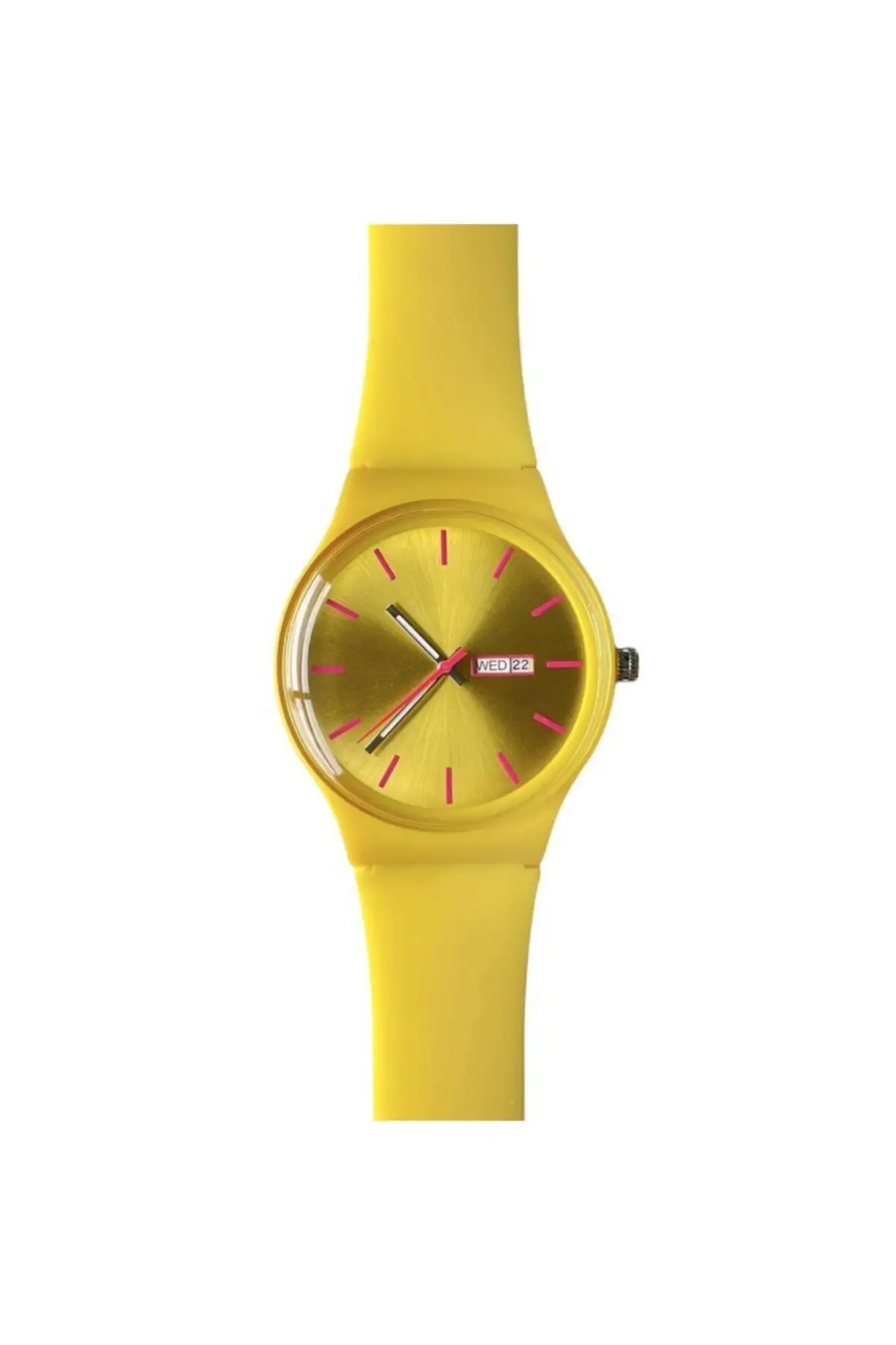 

2022 Watches Colorful yellow silicone New Luxury Quartz Clock Top Stylish Brand Sport Fashion High Quality