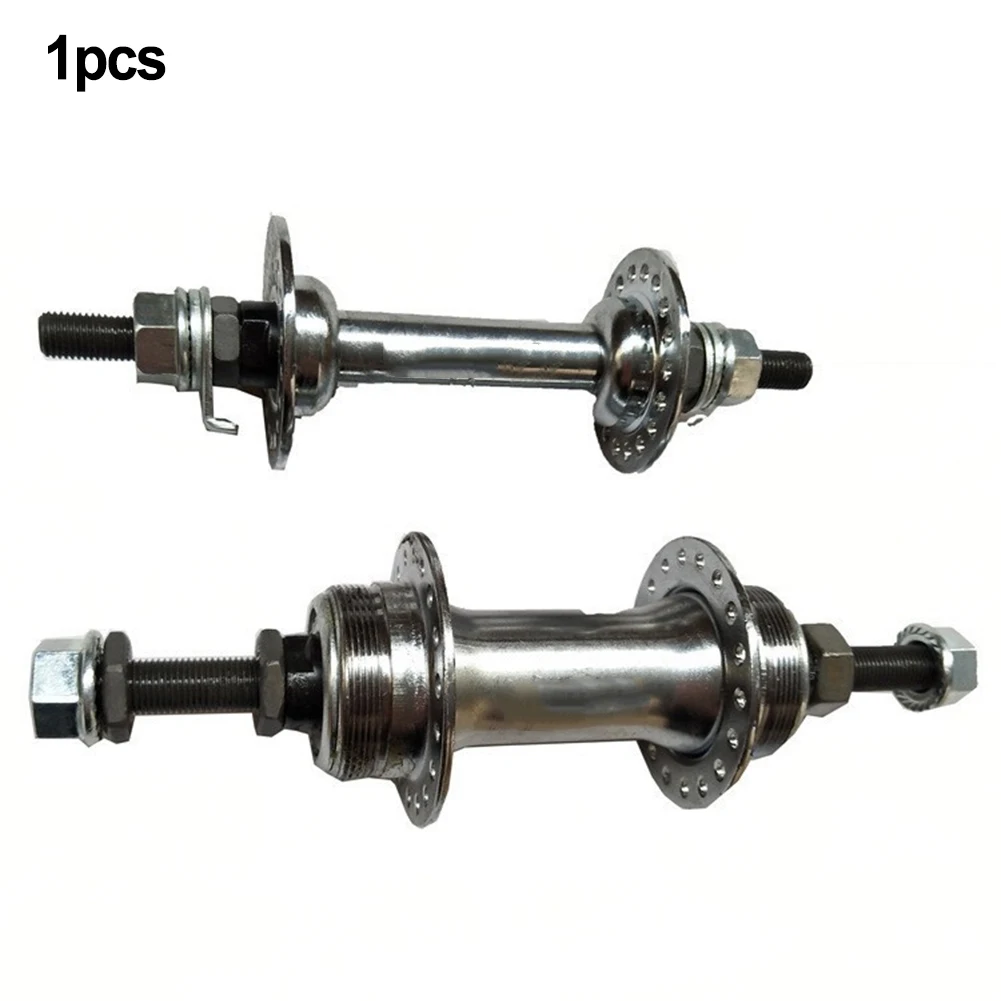 

Replacement Bike Axle Hub 28/36 Holes Accessories For Band Brake Front Rear Iron Practical Screw Thread Freewheel