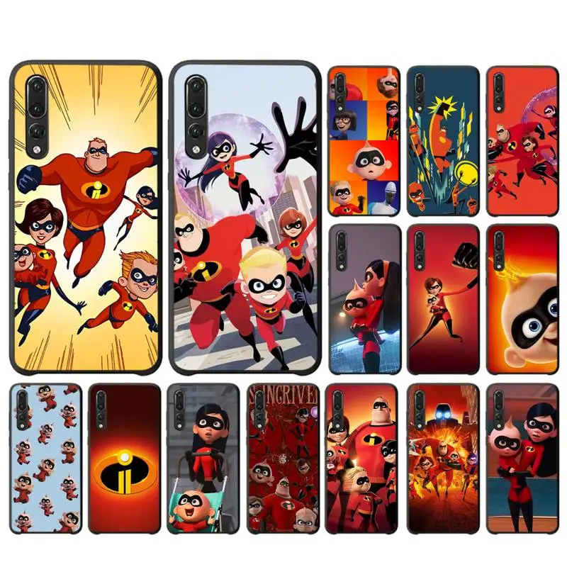 

Disney The Incredibles Phone Case for Huawei P30 40 20 10 8 9 lite pro plus Psmart2019