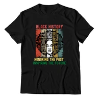black history updated 2022 new arrivals womens t shirts black history month africa flag print 100 cotton t shirt for women