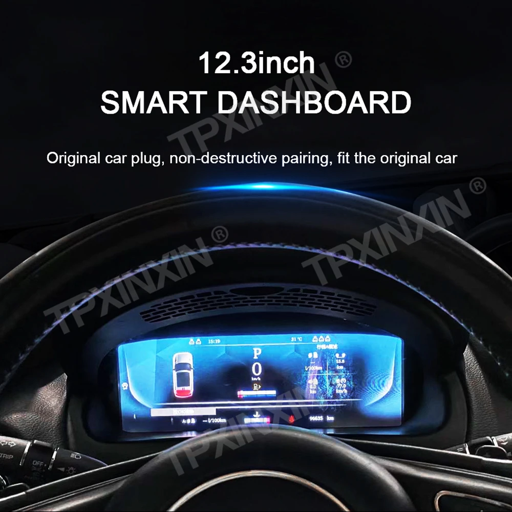 Цифровой ЖК-кластер для Jaguar XJL 2010 2011 2012 2013 2014 2015 2016 2017 2018 2019 Автомобильная цифровая