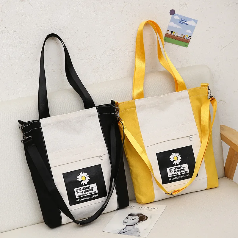 Многофункциональные холщовые женские сумки для девочек корейские и японские на