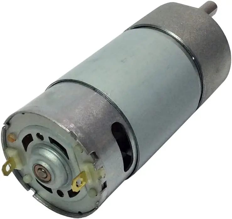 

Micro Reversible DC Gear Motor 12V 280RPM Electric Geared Motor 37mm Diameter for Diy Parts