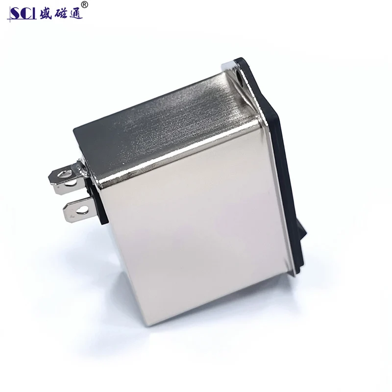 XD-IC5-10 широко используемая розетка розетки питания EMI фильтр 250 В с переключателем