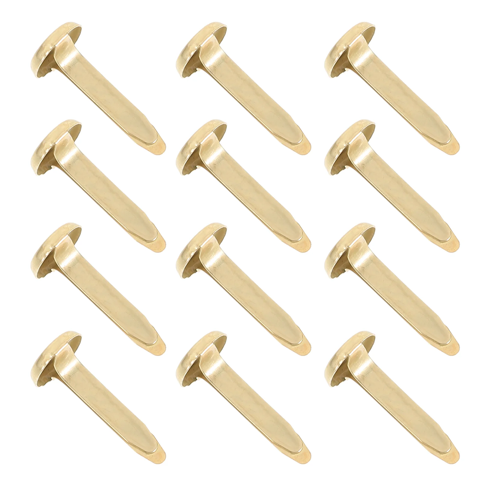 100 шт. застежки с круглыми головками двойные гвозди маленькие для ручной работы