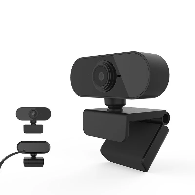 

HD 1080P Webcam Mini Computer PC WebCamera with Microphone Rotatable Cameras for Live Broadcast Video Calling Conference Work
