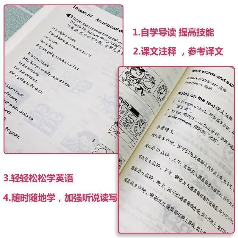 8 Books New Concept English Full Set of 1-4 Textbooks + 1-4 Workbooks Students' Books New Concepts Zero-based Learning English (art.: 3920ca5a987dd) - 3920ca5a987dd
