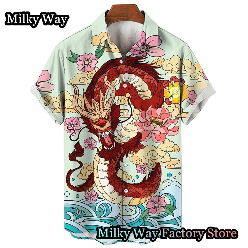 Рисунок 2 - Гавайская рубашка мужская с коротким рукавом