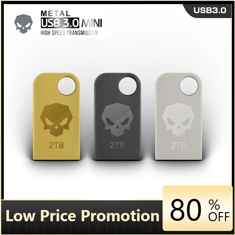 

USB 3.0 512GB Flash Drive 2TB U Disk 1TB PEN DRIVE 32GB-2TB USB Flash Drive 512GB Pendrive 1TB Metal Flash Drive 1TB Flash Disk