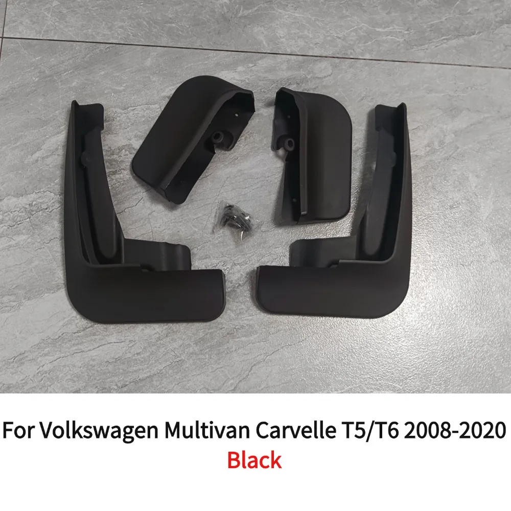 

Брызговики Для Volkswagen Multivan Carvelle T5/T6 2008-2020, Передние И Задние, Из Прочного Полипропилена