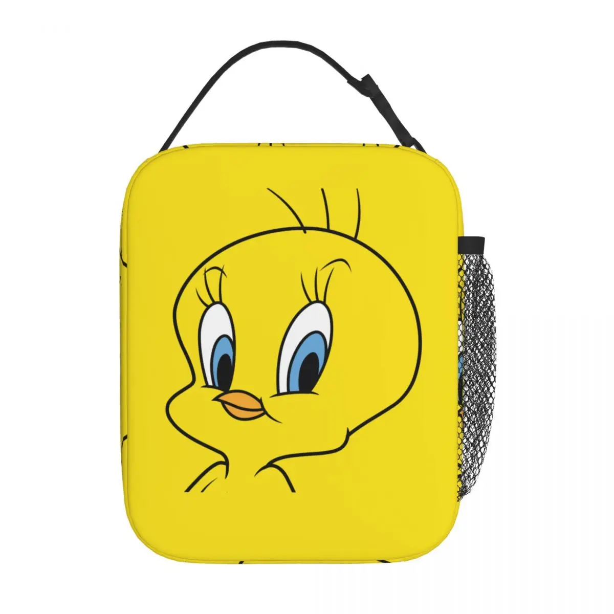 

Бесшовные Изолированные сумки для обеда с желтыми птицами, сумка-холодильник, многоразовая Портативная Сумка-тоут, Ланч-бокс для мужчин и женщин, для работы и пикника