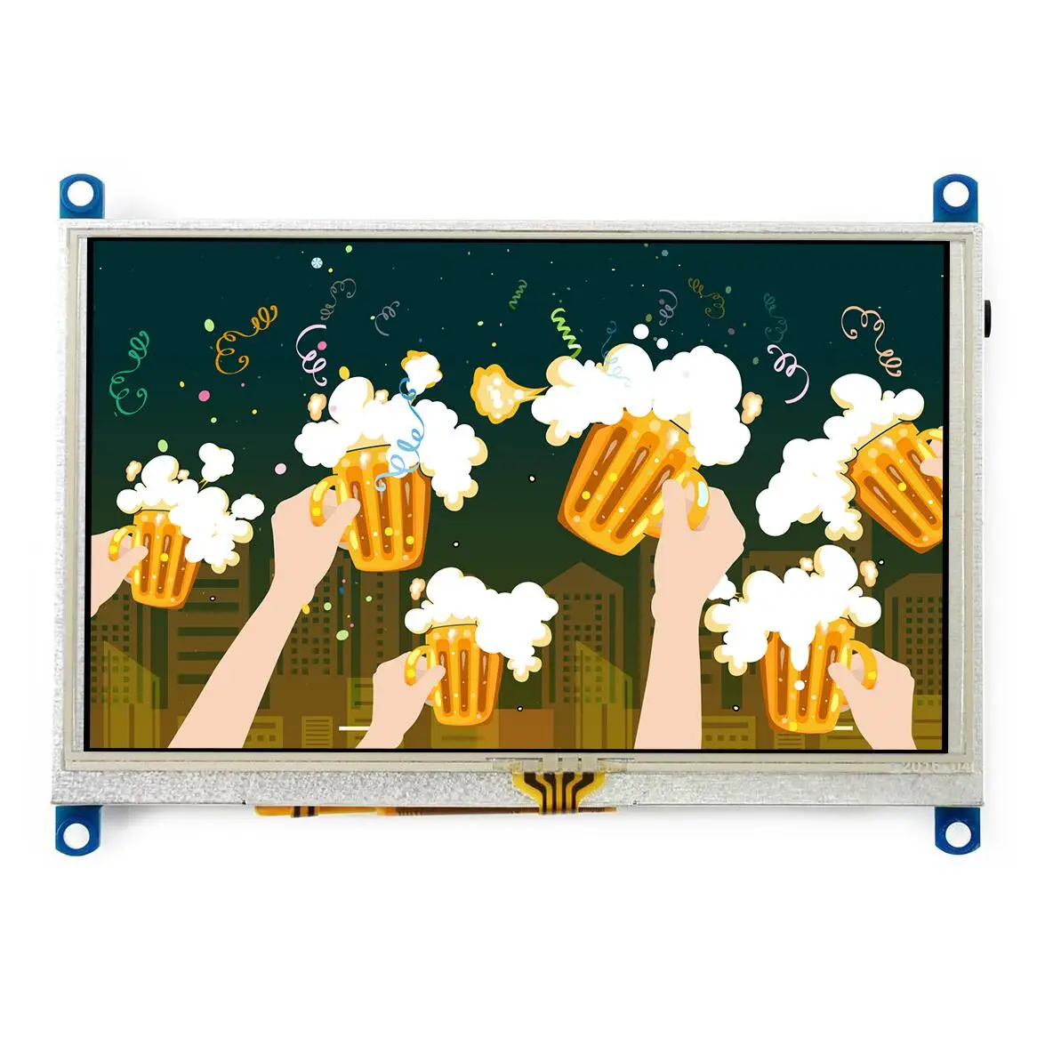 Waveshare 5inch  LCD Resistive Touch Screen 800*480 Supports Raspberry Pi Windows 10 Various Systems