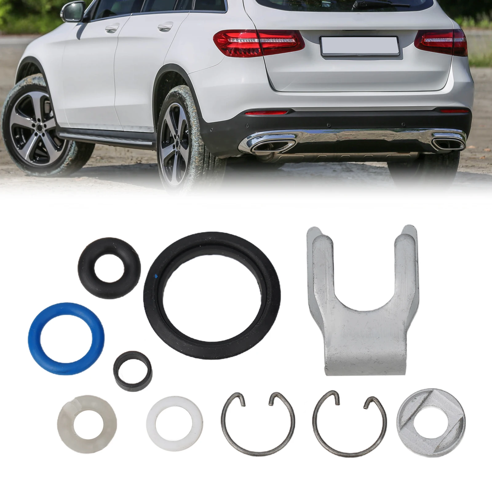 Комплект уплотнительных фиксаторов топливной форсунки для Mercedes A 1770720000