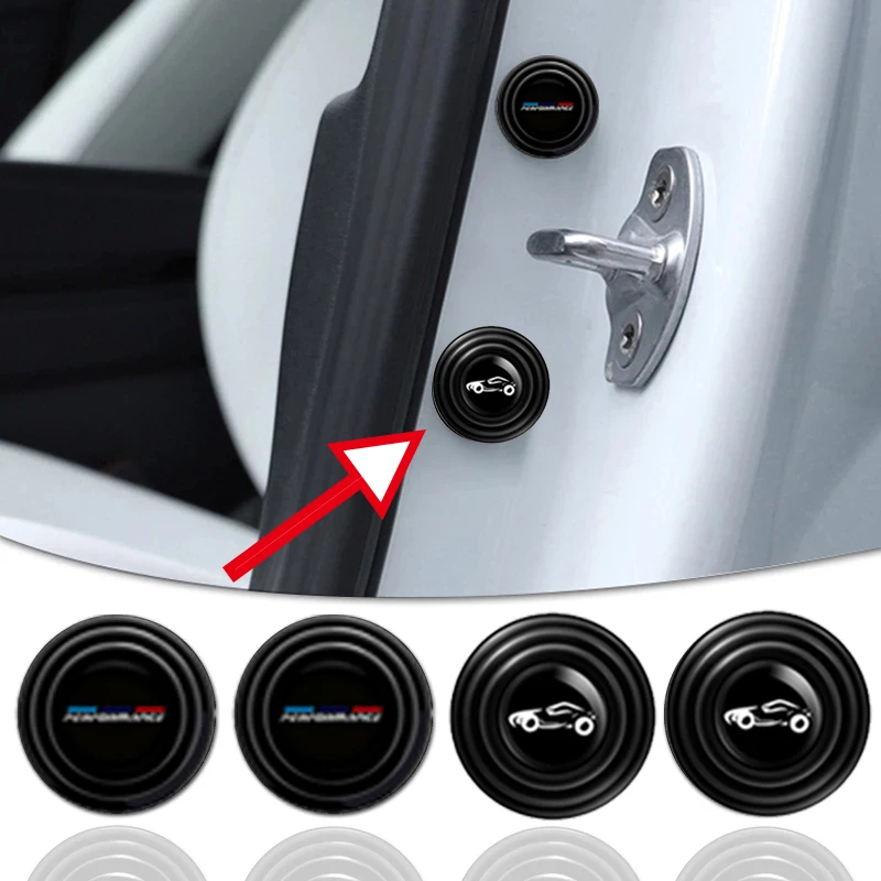 

10Pcs Soundproof Silicone Pad Car Styling Door Crash Pad For BMW Toyota Nissan Mazda Honda Accessories 2022 2021