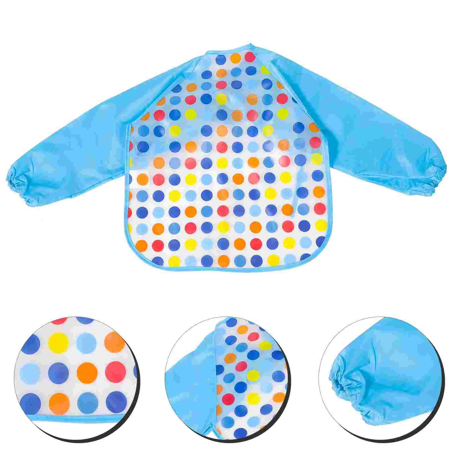 

Kids Drawing Apron Adorable Painting Apron Children Drawing Sleeved Bib Toddlers Dinner Sleeved Bib