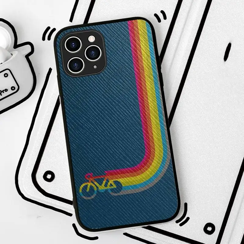 TOPLBPCS велосипедный спортивный чехол для телефона жесткий кожаный iPhone 11 12 13 Mini Pro Max