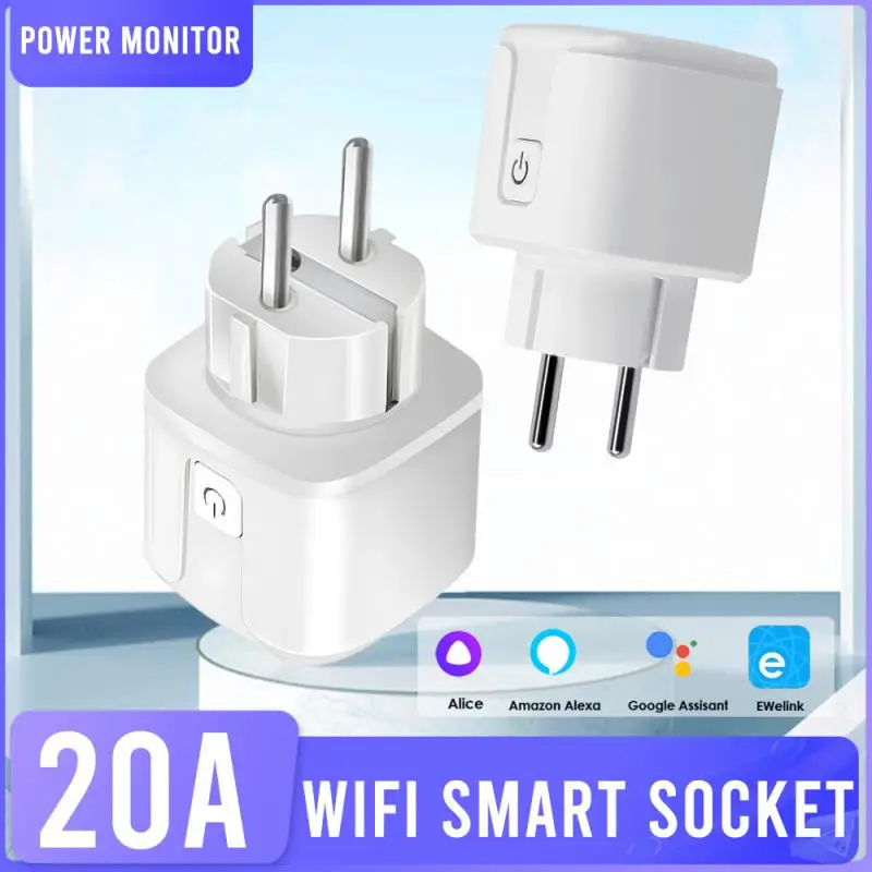 Timer With Power Monitor Alexa Google Home Voice Control