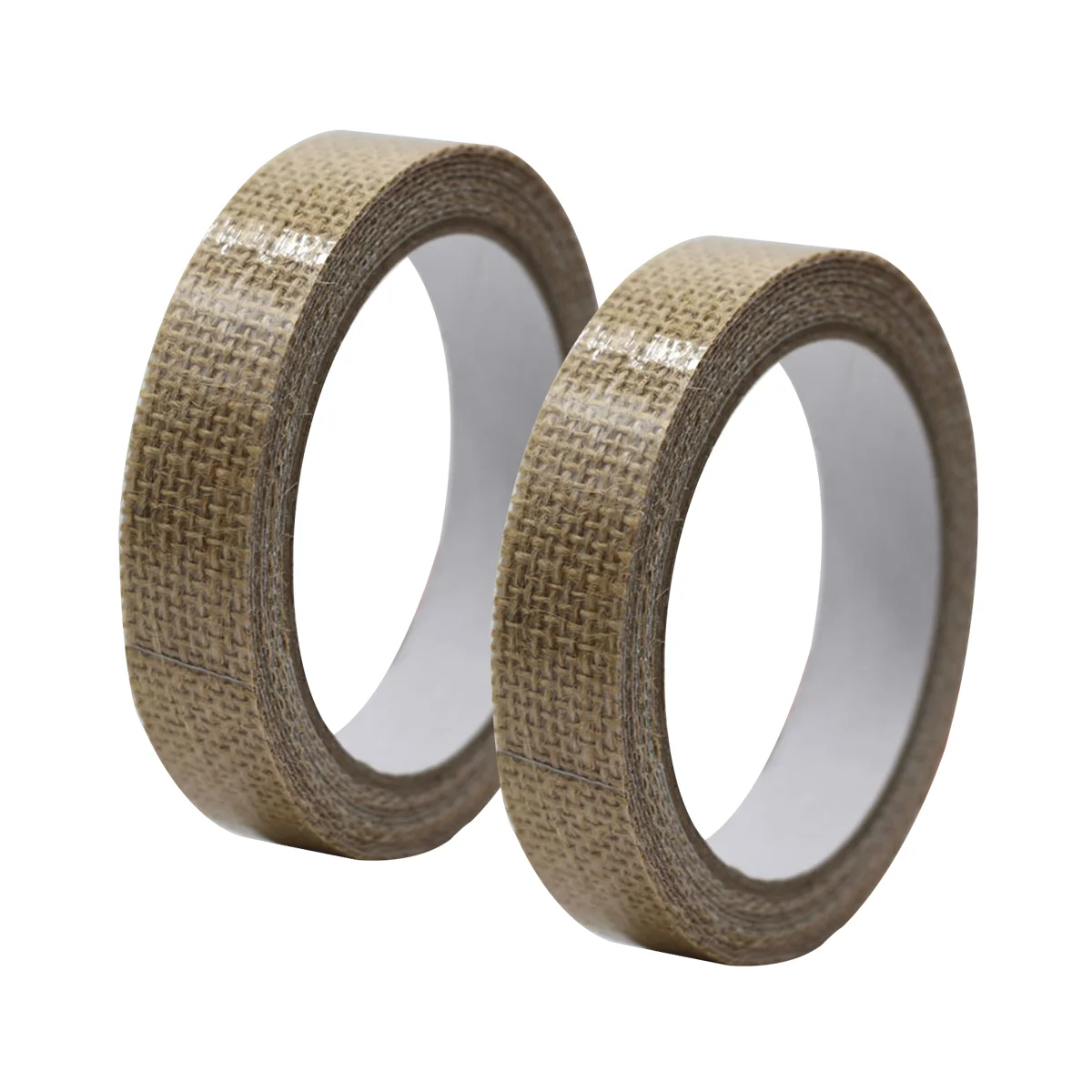 

2 PCS Aluminum Foil Tape Vintage Decor Burlap Tape DIY Jute Tape Hessian Tape Burlap Tape Adhesive