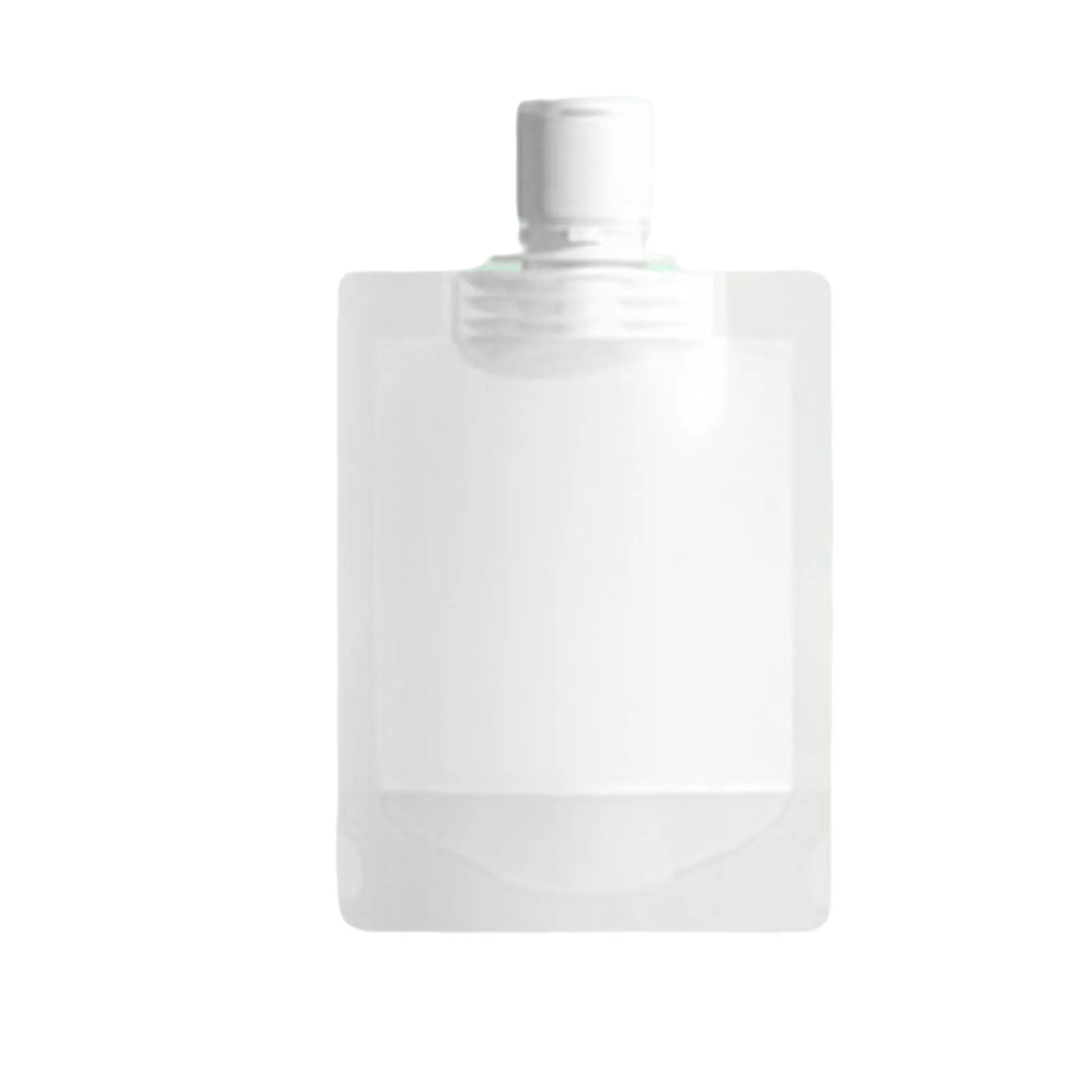 

Portable Travel Fluids Makeup Packing Bag Flip Lid Empty Bottles Container