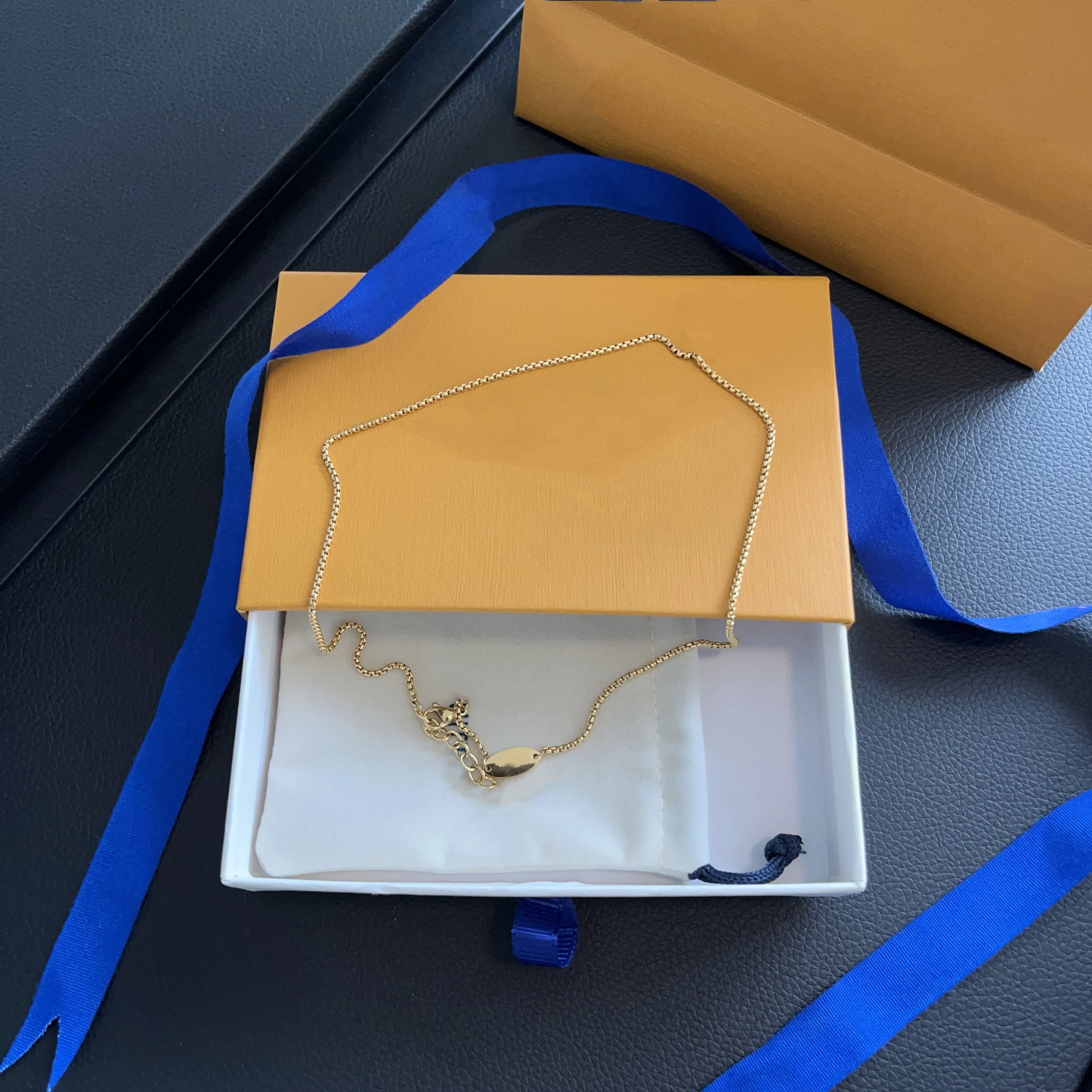 

Mode 3 Popular Famous Fashion Original Brand Women Female 2022 Jewelry Necklace Chain 925 Summer Silver Quality Luxury Gift