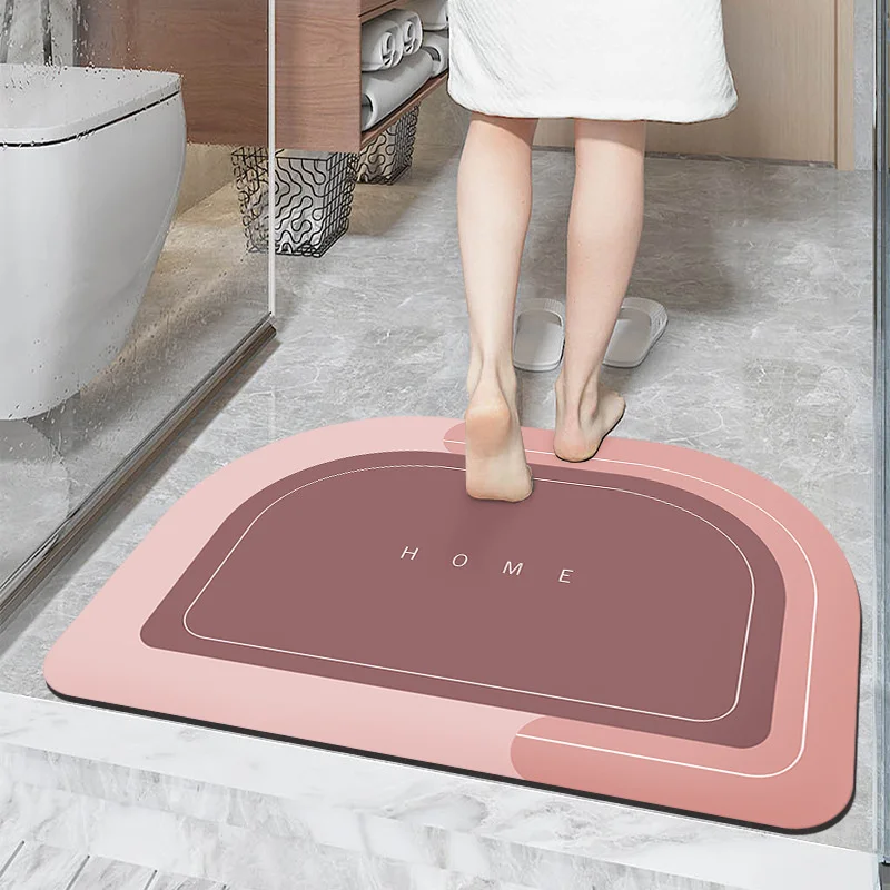 

Коврик для ванной, нескользящий, Быстросохнущий