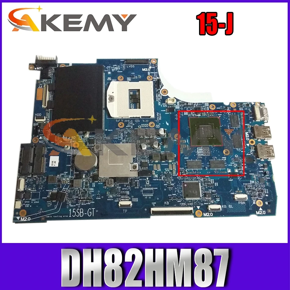 

741653-601 741653-501 Laptop motherboard For HP ENVY 15-J Notebook Mainboard 6050A2547601 SR17D N14P-GT-A2 DDR3