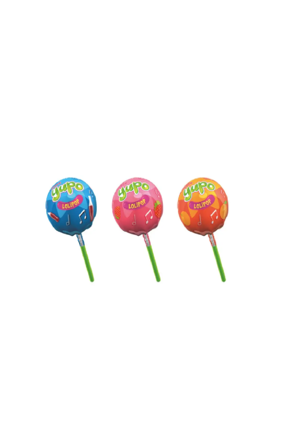 

Yupo Lollipop Mixed Candy 120 Pieces
