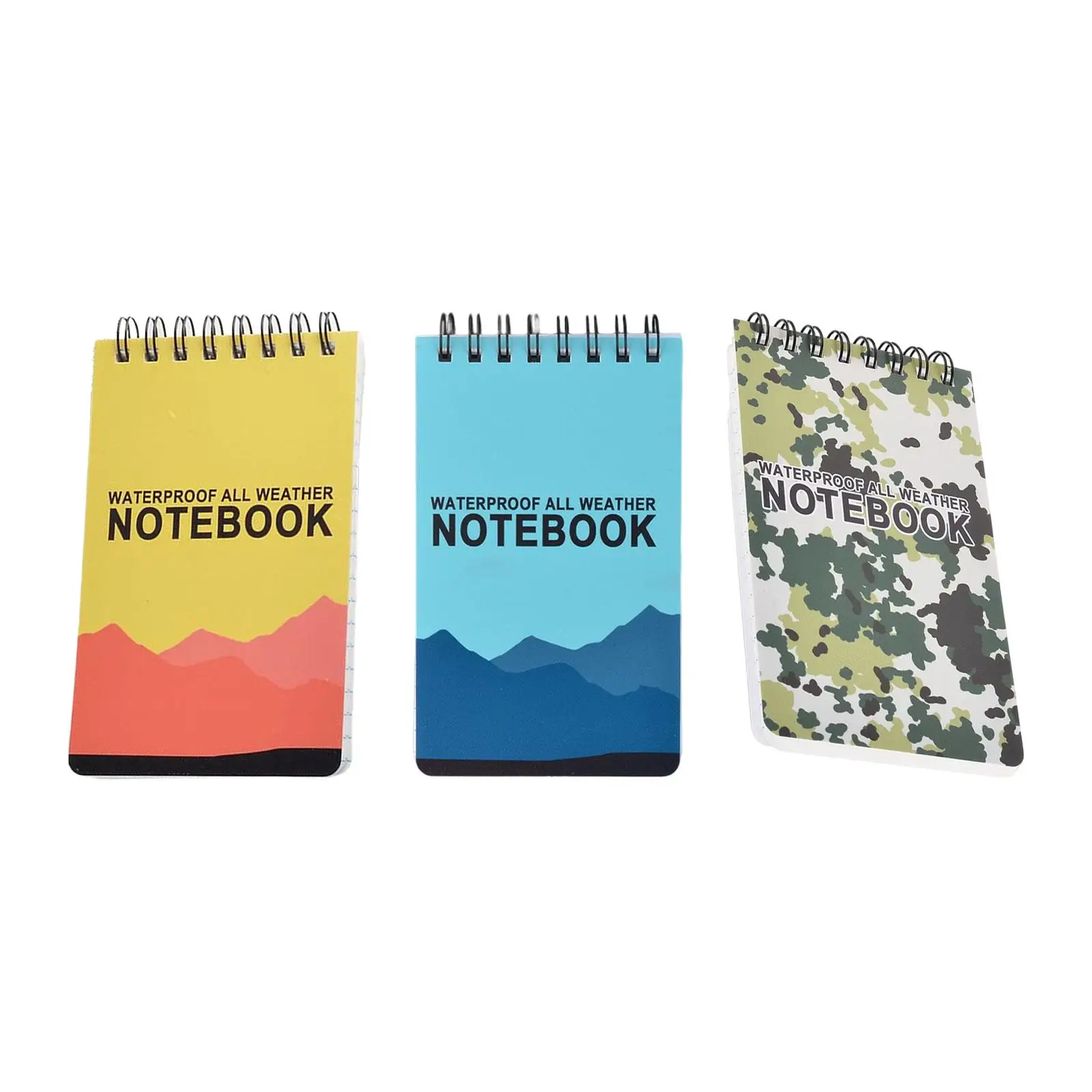 

Spiral Notebook 55 pocket Notebook Writing Pads Portable Notebooks Pocket Notebook Notepad for Office
