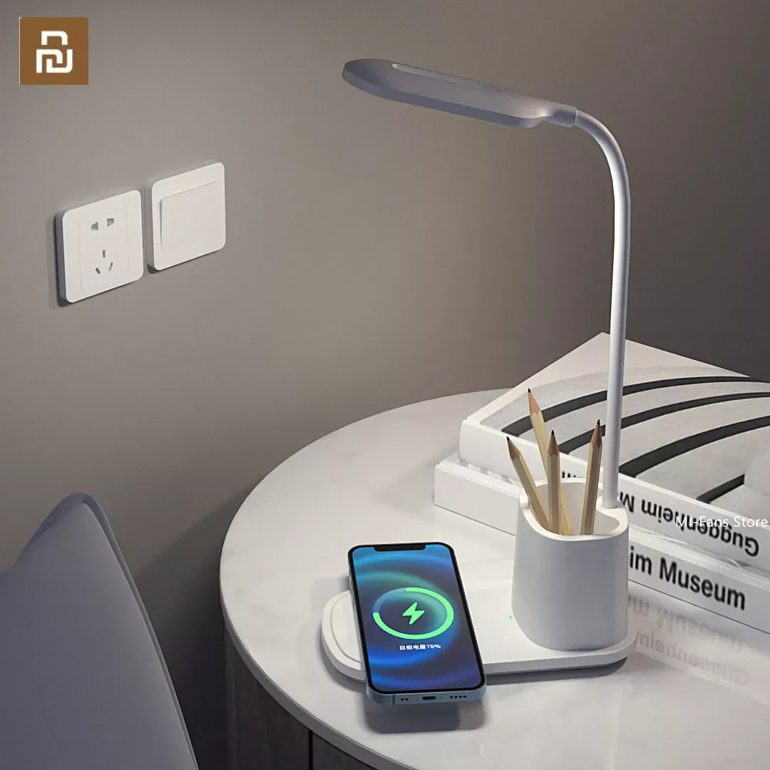 

Youpin FSL Wireless Charging Desk Lamp Multifunctional Three-speed color toning charging learning tools student
