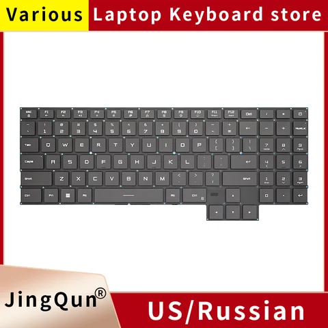 Клавиатура для ноутбука, США, русская клавиатура для Xiaomi Redmi G/Pro 2022, RMG2212, 2213 2214, 2215-AI AJ AD, клавиатура с подсветкой для ноутбука