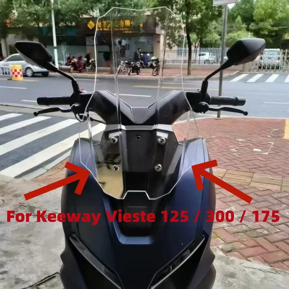 Новые аксессуары для мотоциклов Fit Vieste 125 300 лобовое стекло высота 61 см Keeway 125/300/175