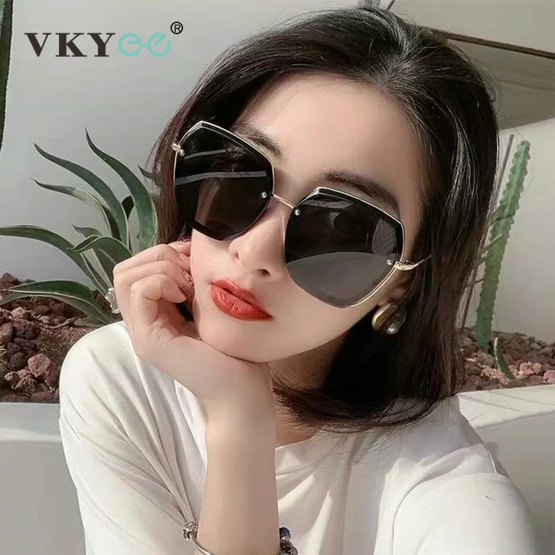 

VICKY 2022 New Fashion Polarized Sunglasses Trend Versatile Decorative Glasses Beautiful Temperament Sunglasses For Women UV400