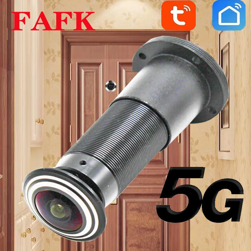 

FAFK Камера дверного глазка 1080P HD 1.44 мм