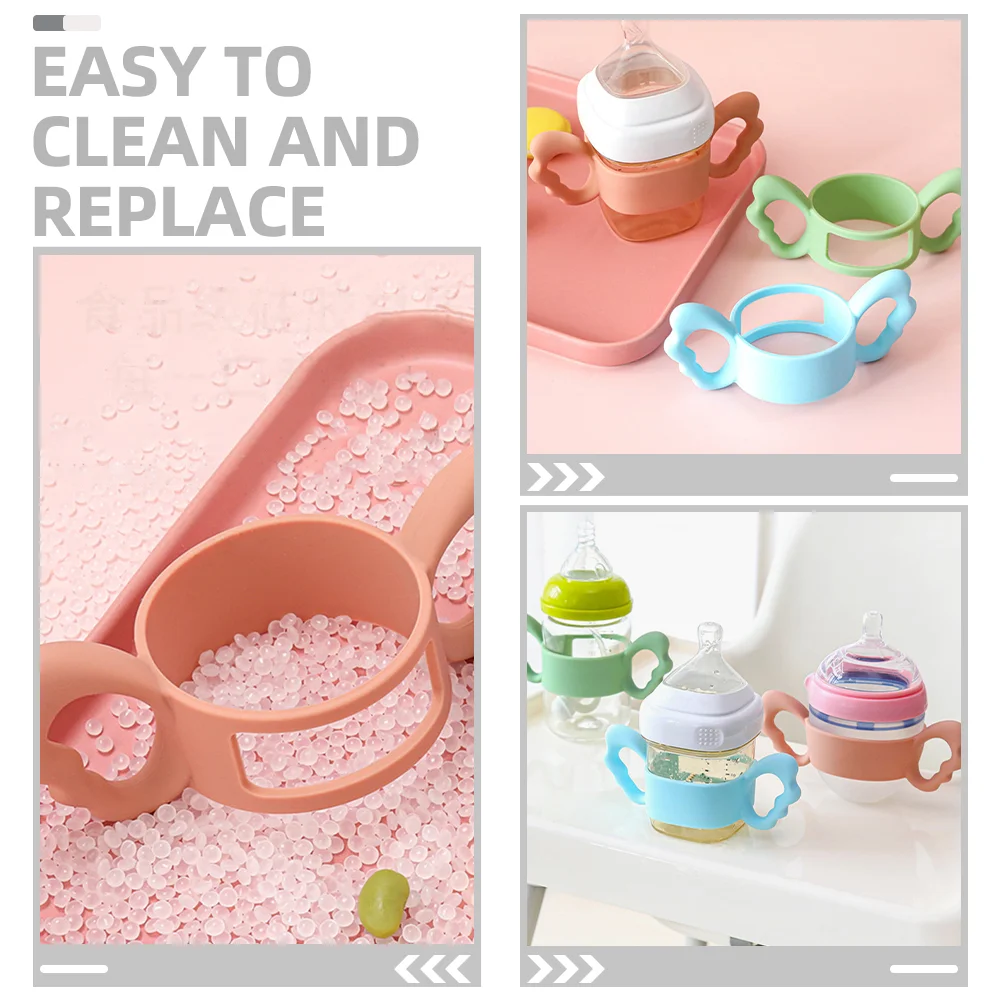 4 шт. силиконовые бутылочки для кормления детей