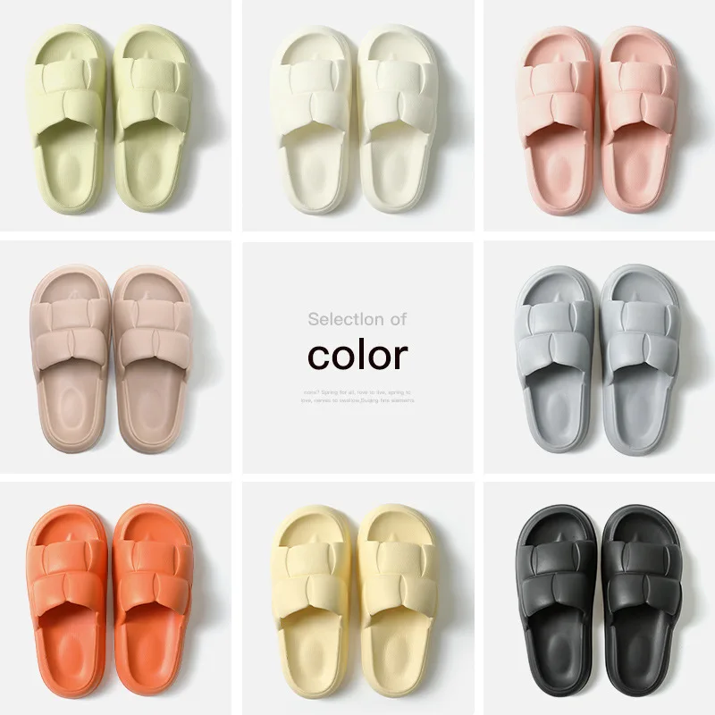 

Women Slippers Summer Beach Eva Soft Sole Slide Sandals Leisure Ladies Indoor Bathroom Anti-slip Shoes